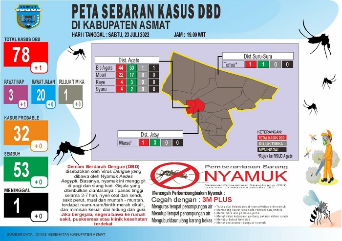 Dinas Kesehatan Papua Catat 78 Kasus Demam Berdarah Dengue Di Asmat ...